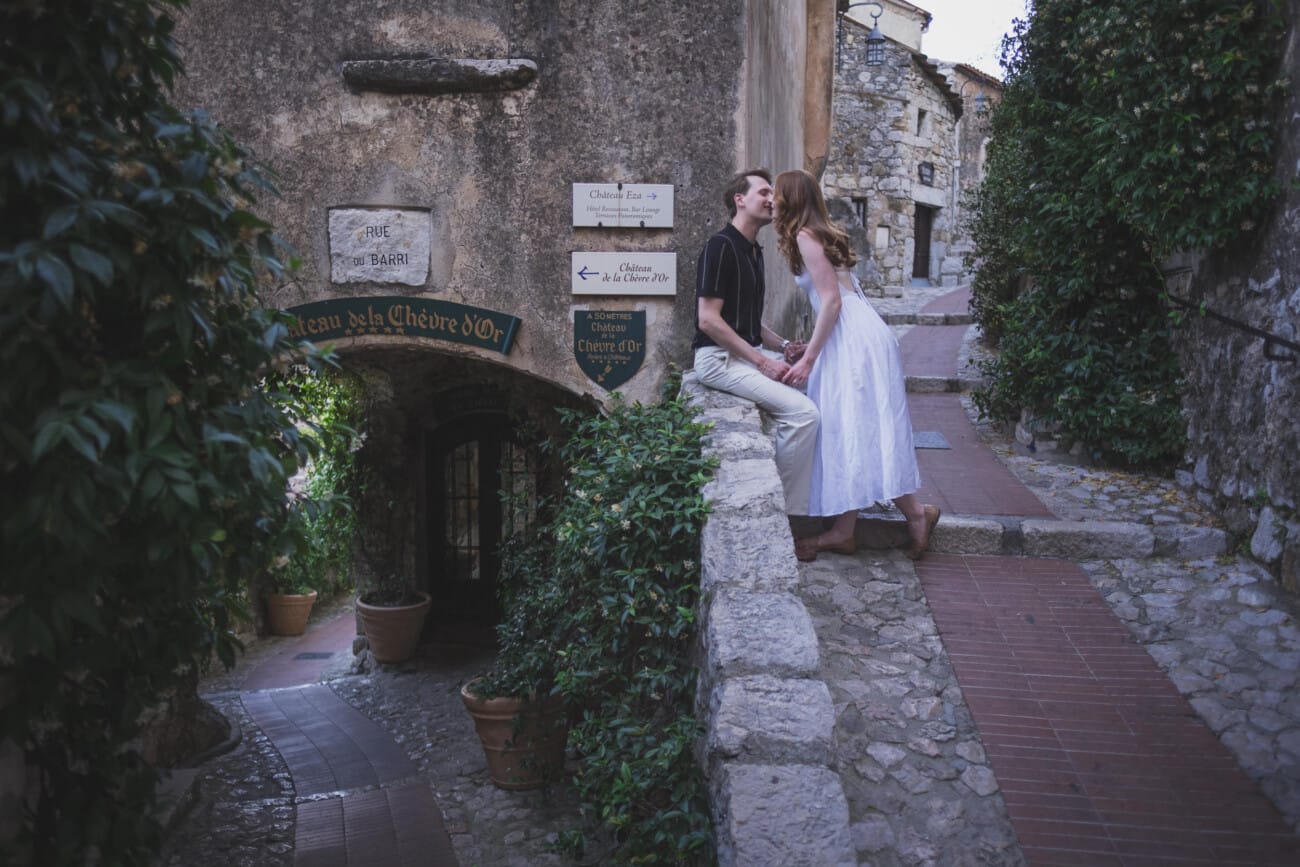 Magical Proposal at Château Eza: Intimacy and the Mediterranean Coastline 14 French Riviera great view proposal 76