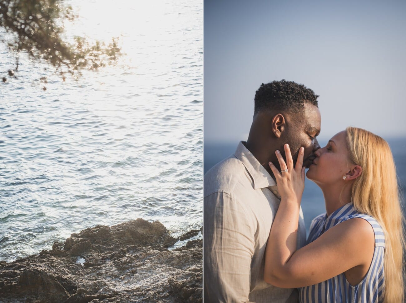 Sunset Love Story: A Seaside Proposal Picnic on the French Riviera 11 French Riviera intimate seaside proposal 43