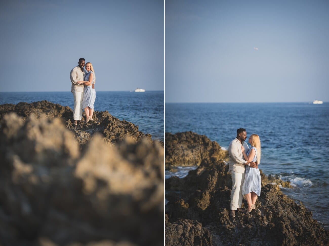 Sunset Love Story: A Seaside Proposal Picnic on the French Riviera 12 French Riviera intimate seaside proposal 52