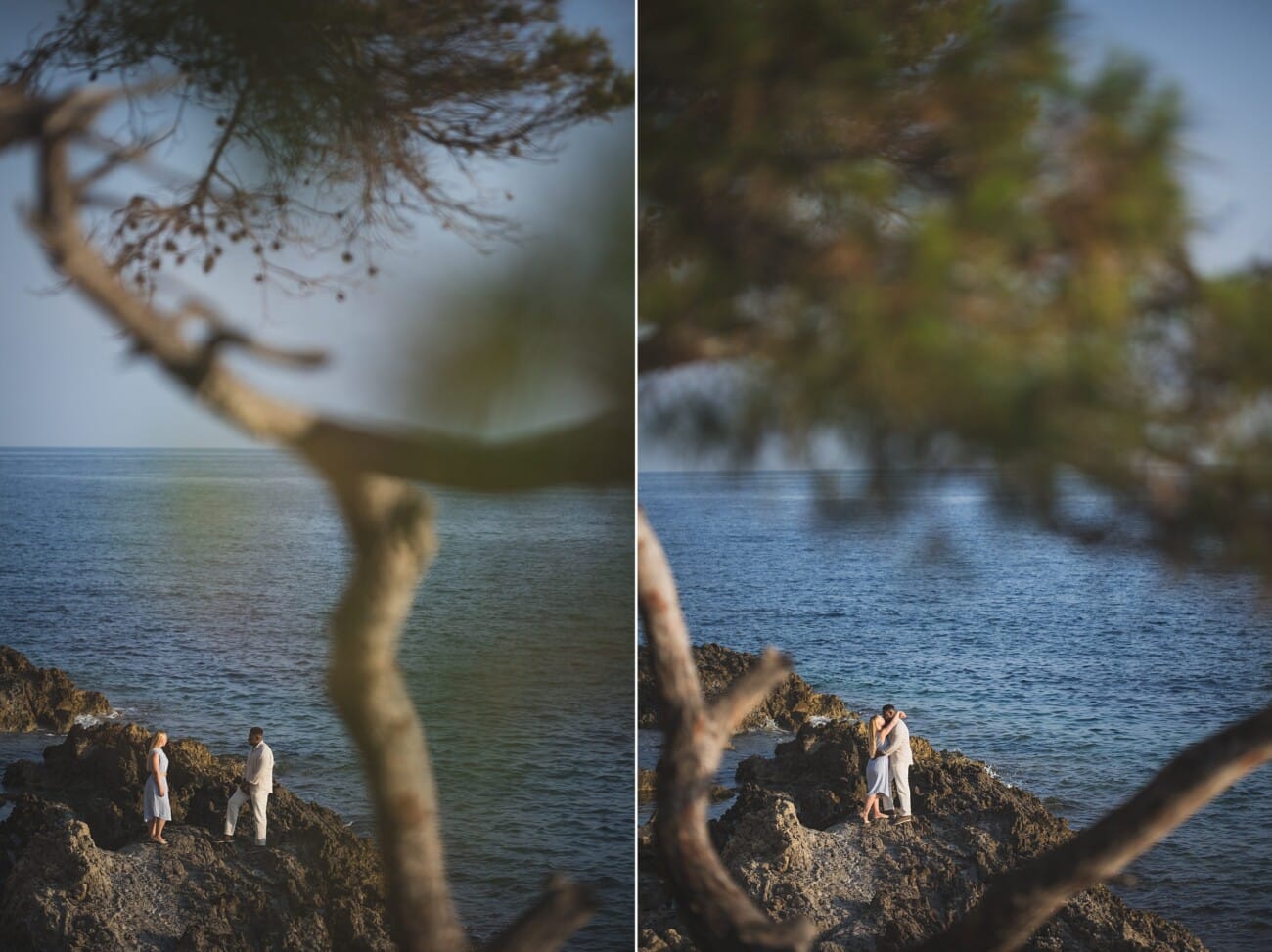 Sunset Love Story: A Seaside Proposal Picnic on the French Riviera 14 French Riviera intimate seaside proposal 62