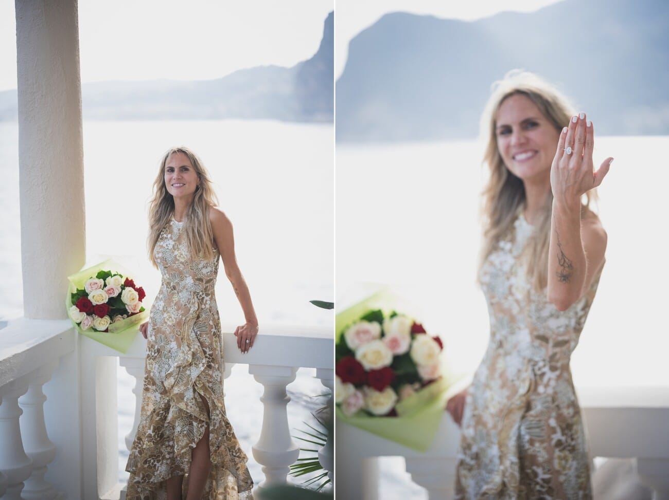 Cap Estel proposal facing the Mediterranean sea 8 Cap Estel seaside Wedding Proposal 29