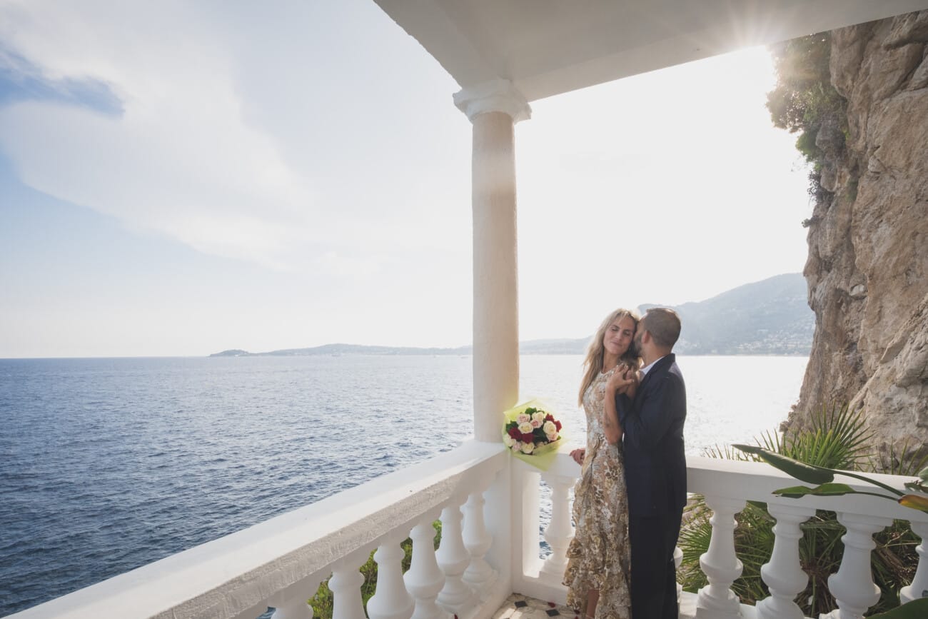 Cap Estel proposal facing the Mediterranean sea 10 Cap Estel seaside Wedding Proposal 37
