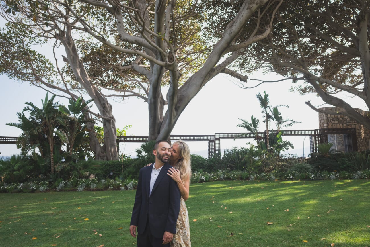 Cap Estel proposal facing the Mediterranean sea 15 Cap Estel seaside Wedding Proposal 55