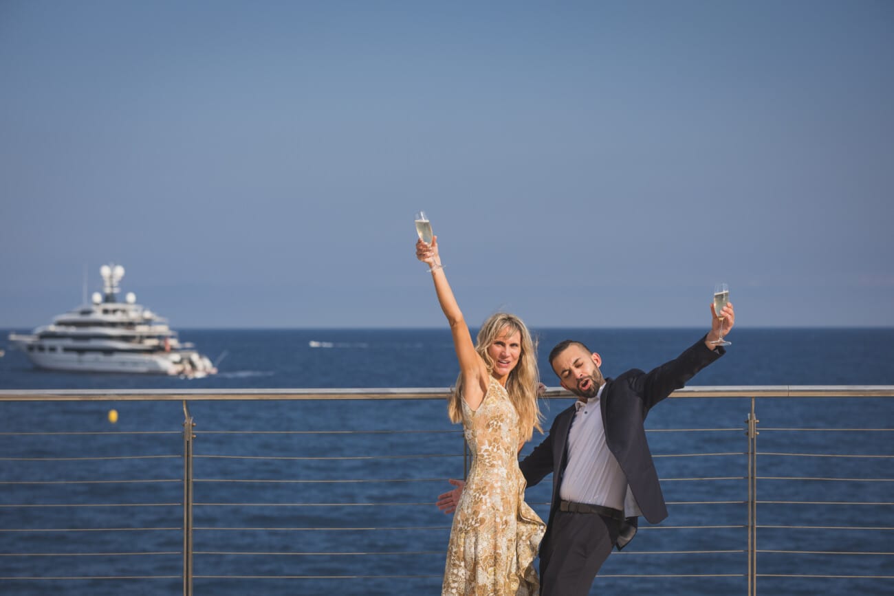 Cap Estel proposal facing the Mediterranean sea 21 Cap Estel seaside Wedding Proposal 74