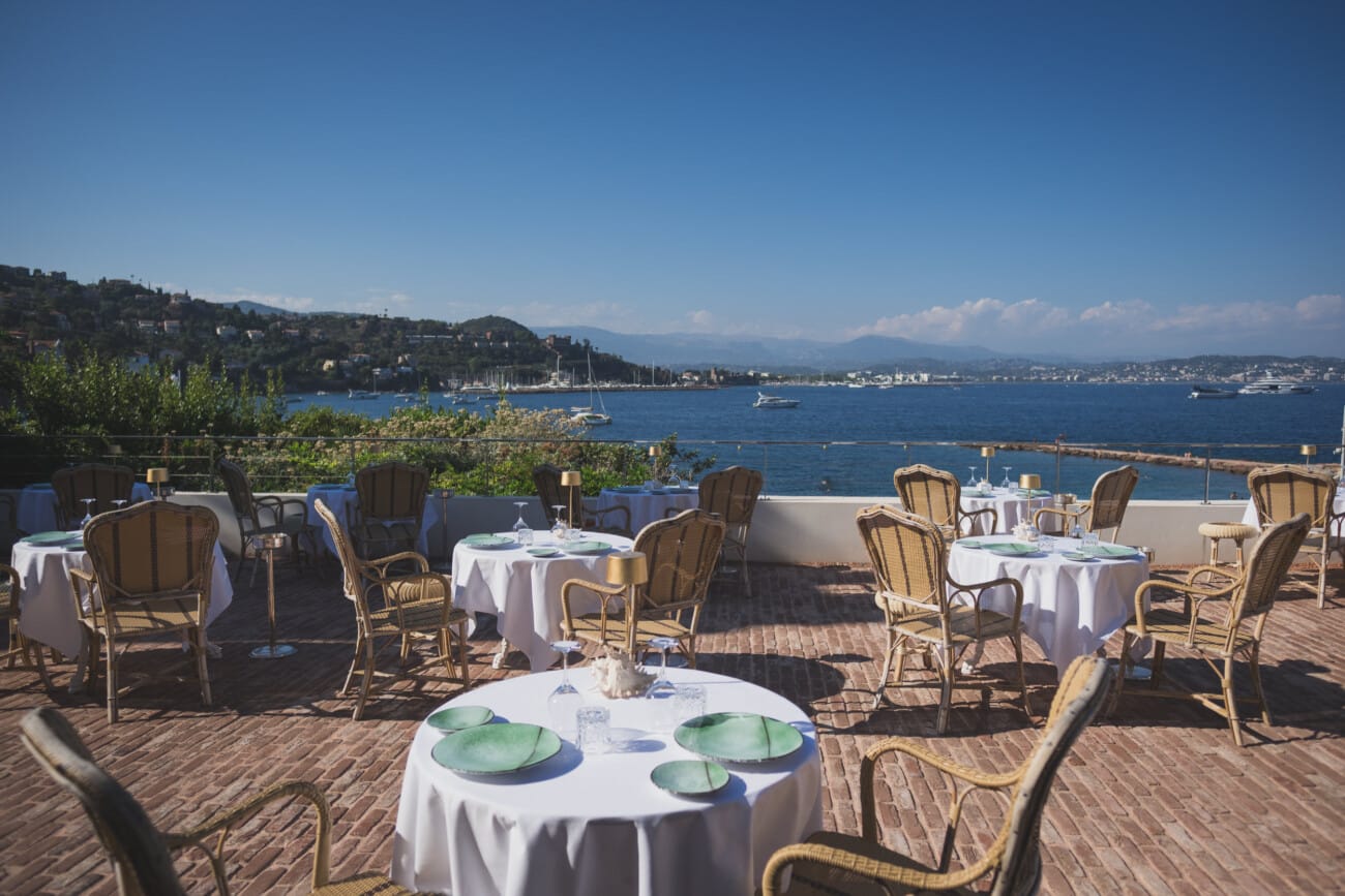 Chateau de Théoule Mareluna restaurant