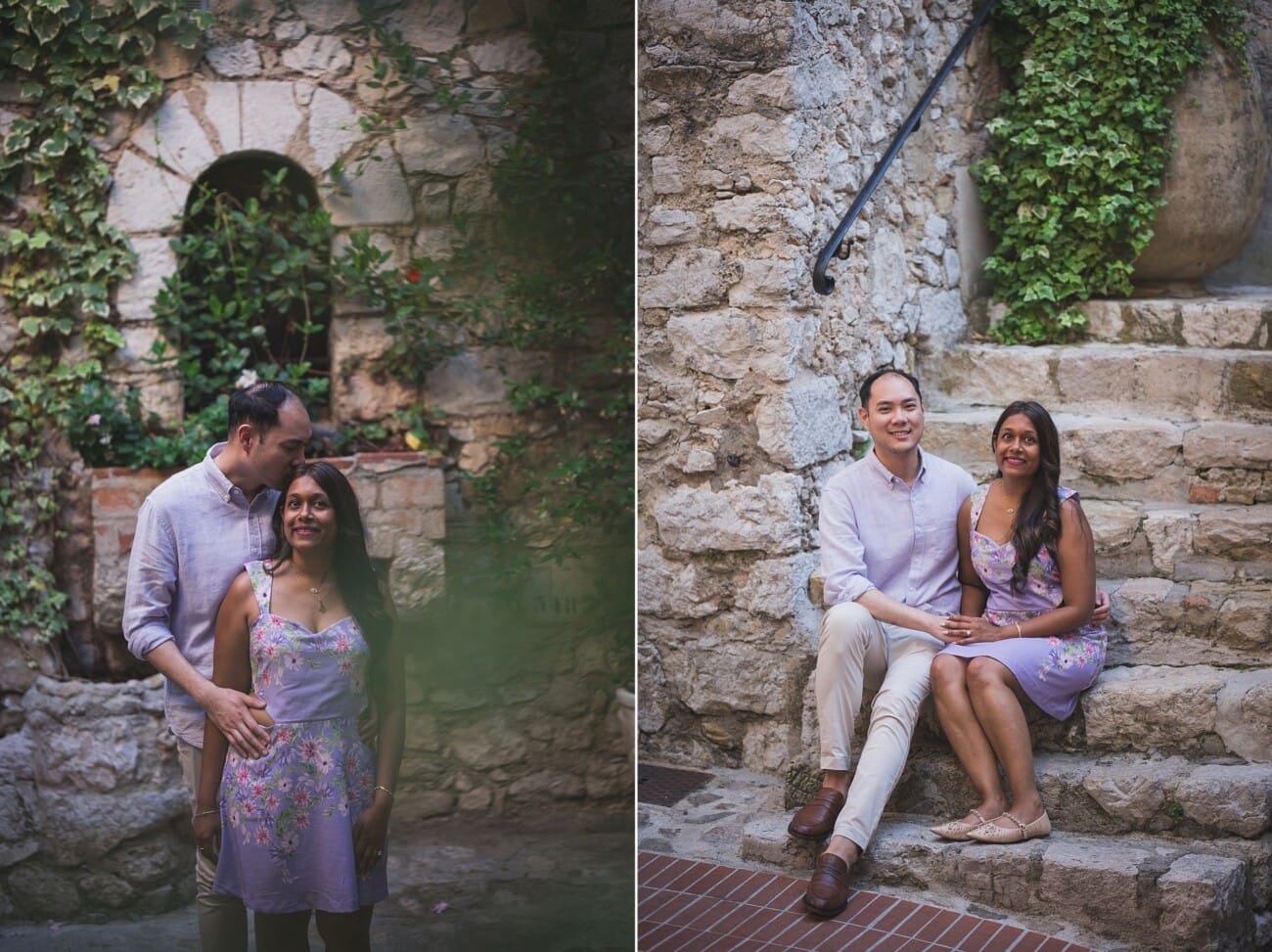 French Riviera romantic proposal with friends 20