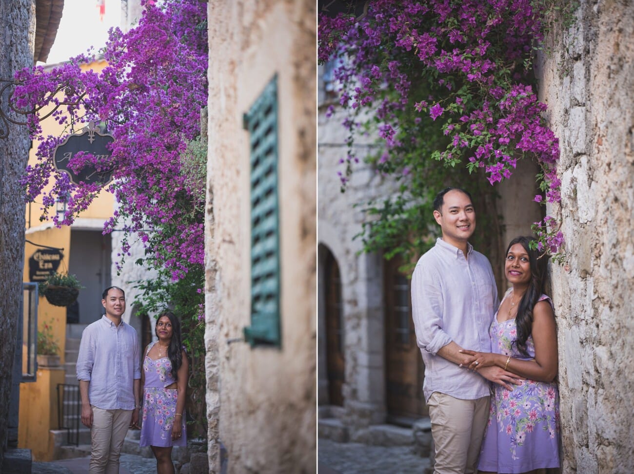 French Riviera romantic proposal with friends 33