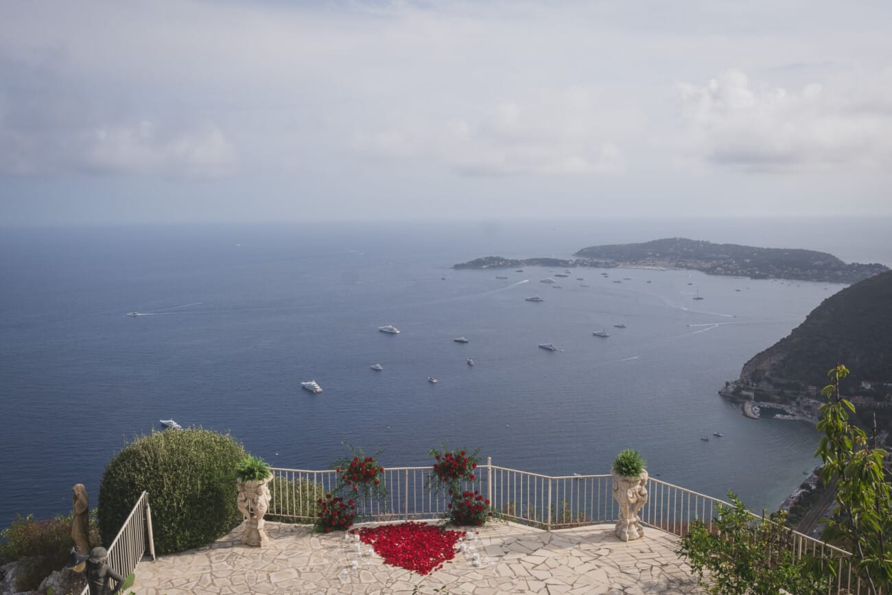 A Dream Proposal at Château de la Chèvre d’Or 3 Chateau Chevre dOr Wedding Proposal 15