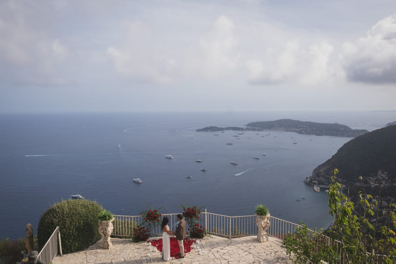A Dream Proposal at Château de la Chèvre d’Or 4 Chateau Chevre dOr Wedding Proposal 22