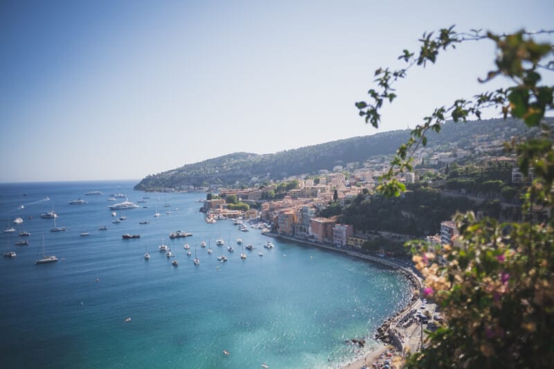 French Riviera Intimate Elopement overlooking the seaside
