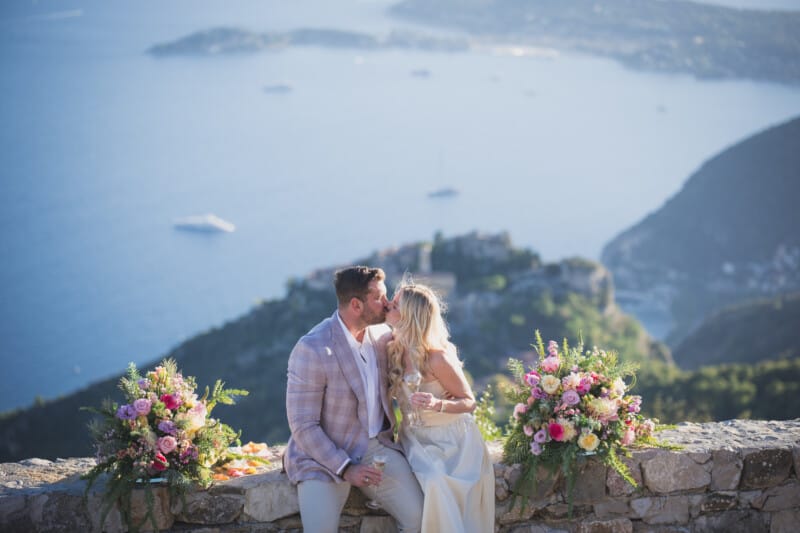 French Riviera colorful fall proposal overlooking the coastline 37