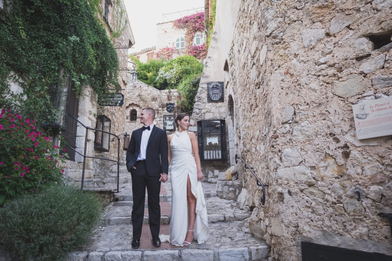 An Intimate French Riviera Elopement at Château Eza: An Afternoon Love Story 25 Intimate french riviera Elopement at Chateau Eza and strolling Eze streets for couples' portraits