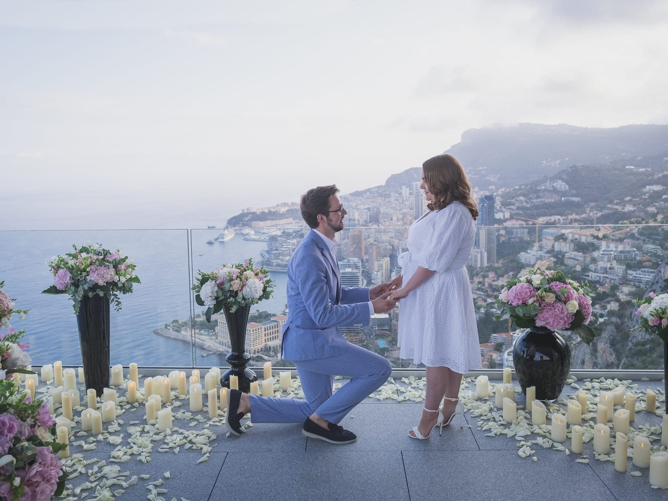 Amazing Maybourne Proposal overlook Monaco town