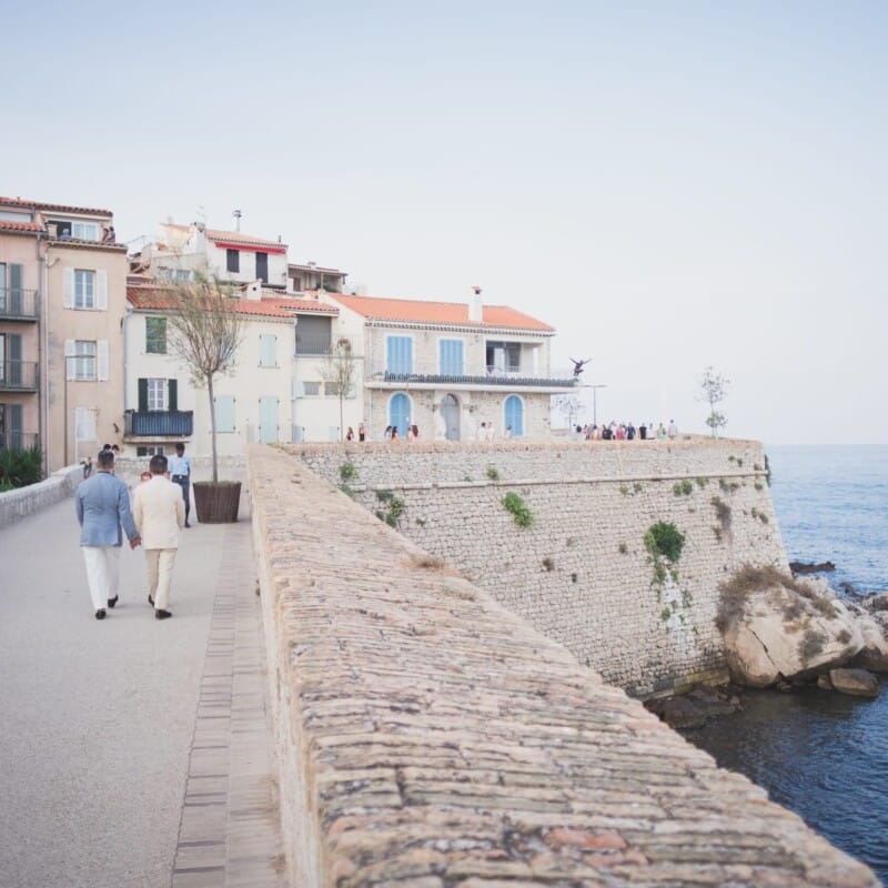 Antibes old town same-sex gay proposal 