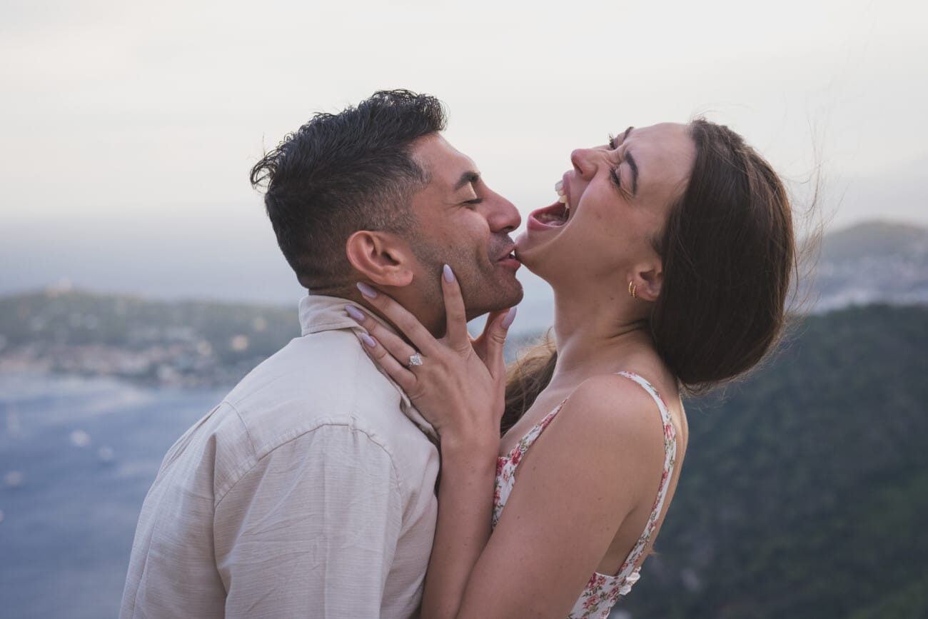 French Riviera Fall Proposal overlooking Eze 102