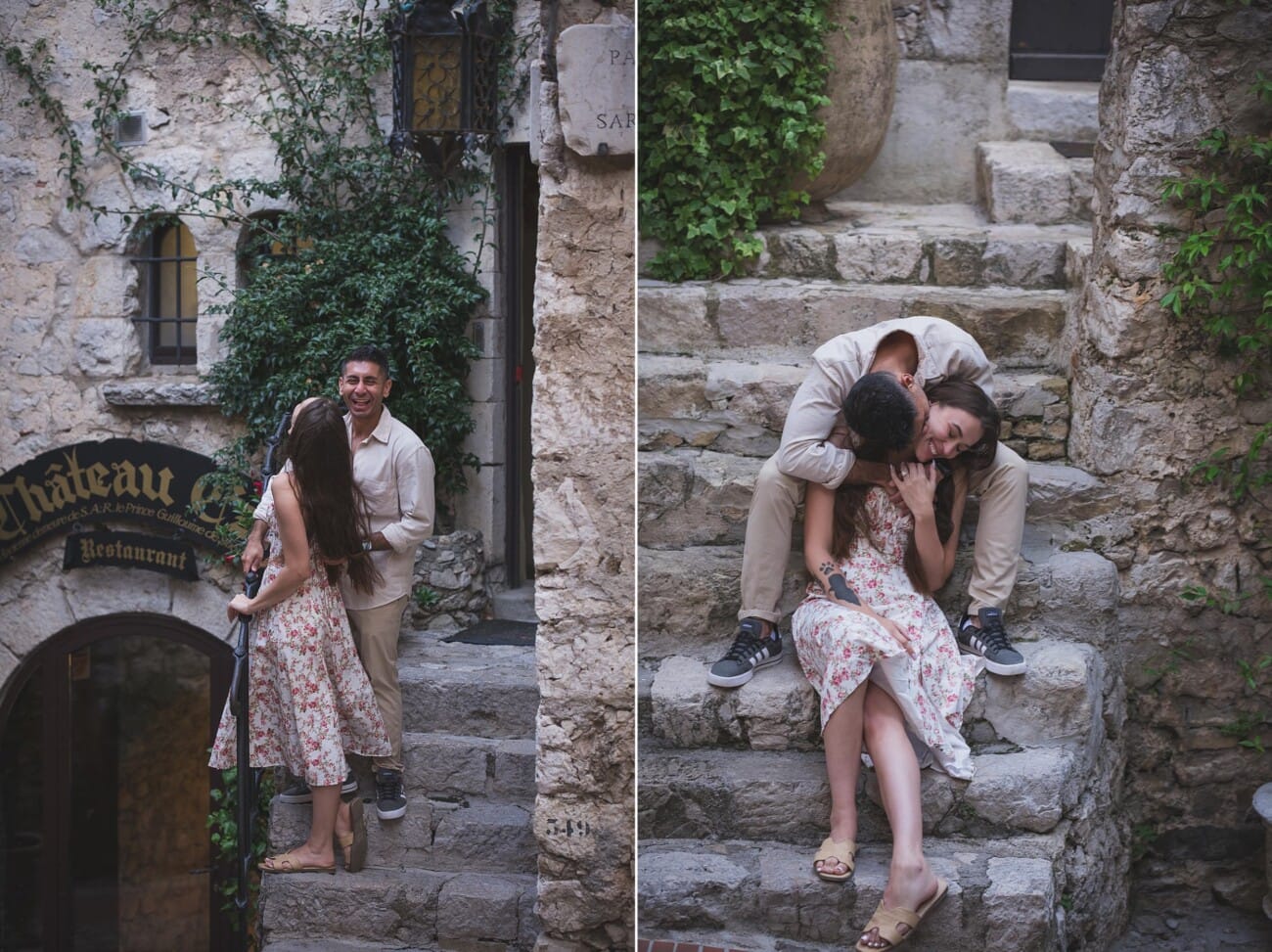 French Riviera Fall Proposal overlooking Eze 79