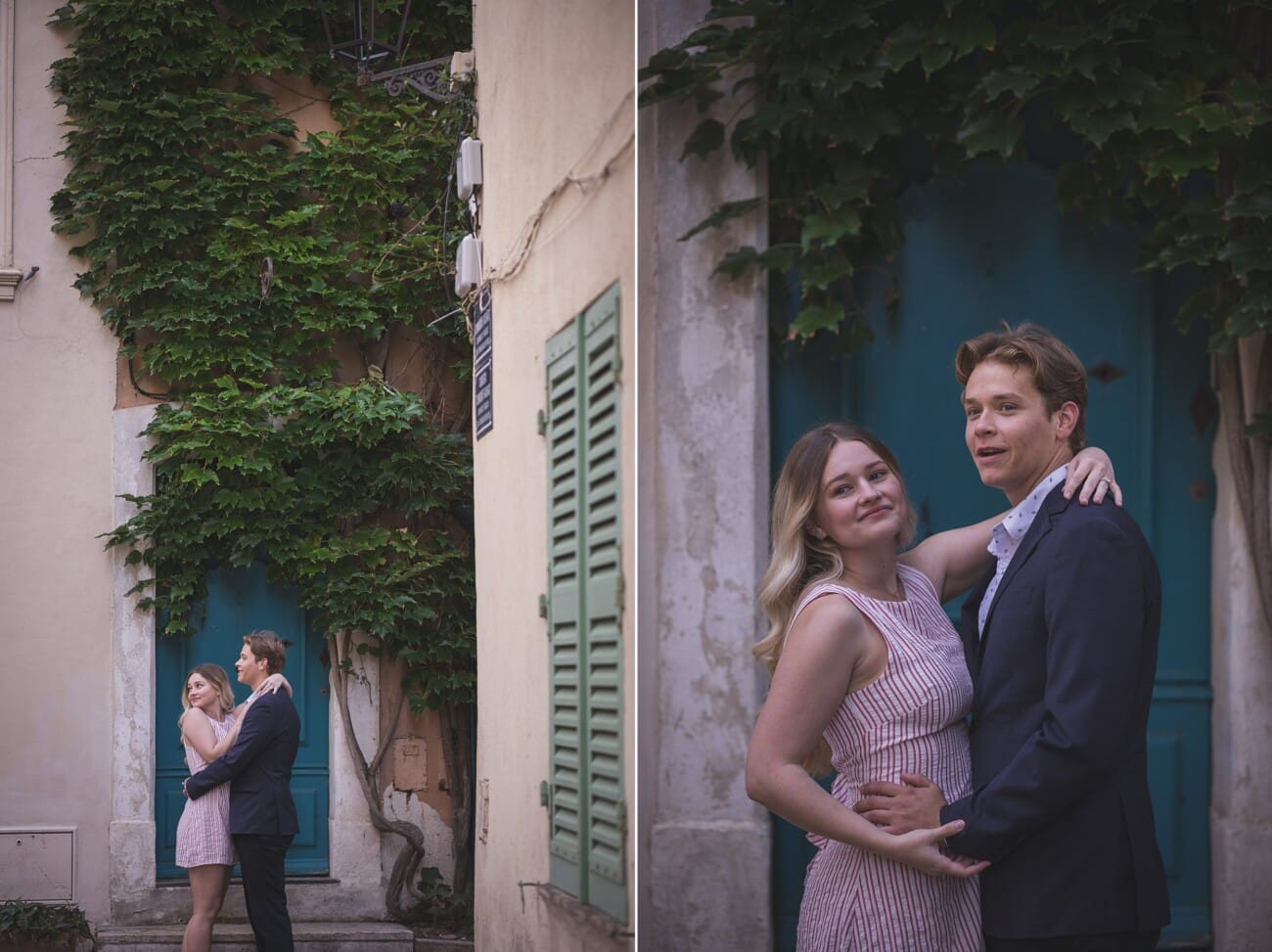 Saint Tropez early morning intimate proposal exploring the seaside town little streets.
Planning and photography WildRoses