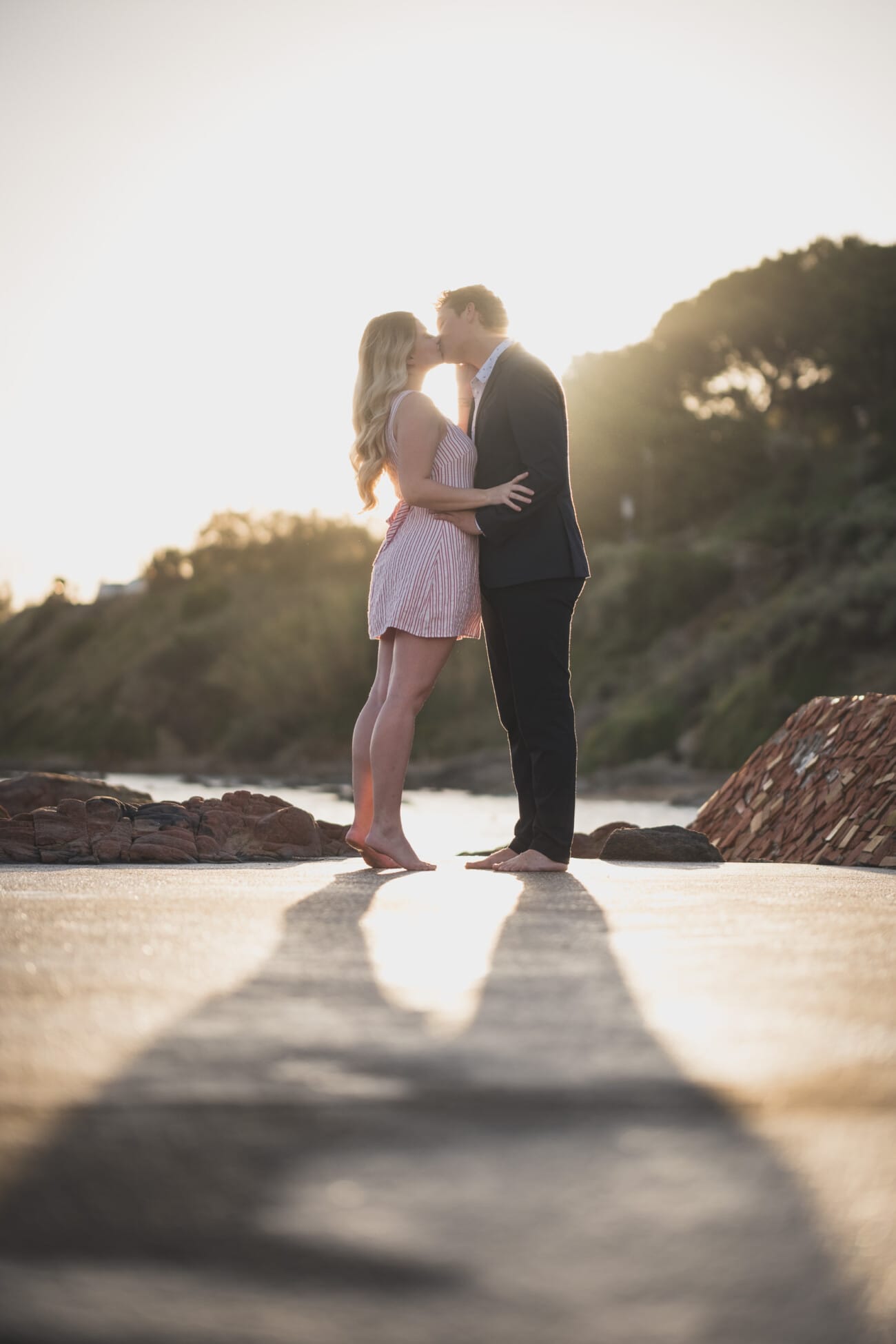 Saint Tropez early morning intimate proposal couple kissing
Planning and photography WildRoses